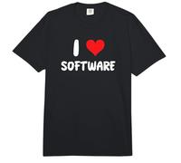 I Love Software - Ingegnere codificatore di codice IT Tech Comfort Colors Adult Heavyweight T-Shirt