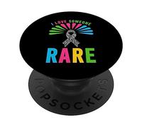I Love Someone Rare Shirt - Giornata delle malattie rare 2026 PopSockets PopGrip Adesivo