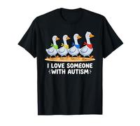 I Love Someone with Autism Cute Oche Bandana Maglietta