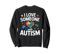 I Love Someone with Autism Kids Felpa