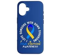 I Love Someone With Down Syndrome - Down Syndrome Awareness Custodia per iPhone 16