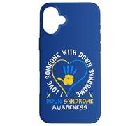 I Love Someone With Down Syndrome - Down Syndrome Awareness Custodia per iPhone 16 Plus