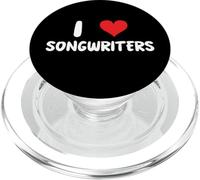 I Love Songwriters - Musica Song Sing Country Rap Rock Indie PopSockets PopGrip per MagSafe