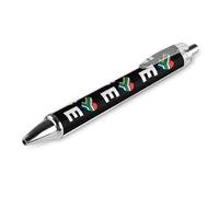 I Love South Africa, penna a sfera con stampa, retrattile, fusto rotondo, punta fine, 0,5 mm, 1/2/4 pezzi