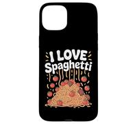 I Love Spaghetti Divertente Pomodoro Umorismo Custodia per iPhone 15 Plus