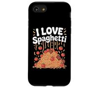 I Love Spaghetti Divertente Pomodoro Umorismo Custodia per iPhone SE (2020) / 7 / 8