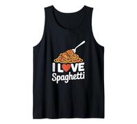 I Love Spaghetti Heart - Forchetta per tagliatelle Canotta