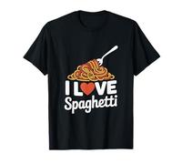 I Love Spaghetti Heart - Forchetta per tagliatelle Maglietta