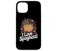 I Love Spaghetti Noodles Polpette Divertimento Custodia per iPhone 13
