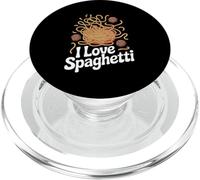 I Love Spaghetti Noodles Polpette Divertimento PopSockets PopGrip per MagSafe