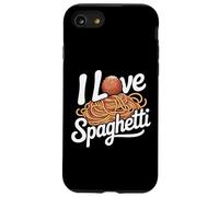I Love Spaghetti Pasta Appassionato Custodia per iPhone SE (2020) / 7 / 8