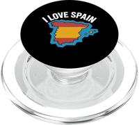 I Love Spain Map Entusiast Design PopSockets PopGrip per MagSafe