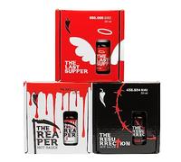 I LOVE SPICY Confezione Salse Piccanti 3 x 20 ml - Salse Artigianali Estreme in Confezione Singola con Pipetta - Per Sfide Scoville e Degustazioni Piccanti