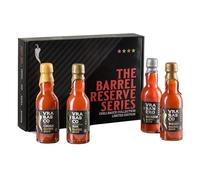 I LOVE SPICY The Barrel Reserve Series - Confezione Regalo con 4 Salse Piccanti Invecchiate in Botte - Edizione Limitata - Fatte a Mano in Croazia - Regalo Gourmet per Amanti del Piccante e del BBQ