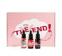 I LOVE SPICY The End - Set Regalo con 3 Salse Ultra Piccanti (3x20ml) con Carolina Reaper e Trinidad Scorpion - Esperienza Estrema per Amanti del Peperoncino