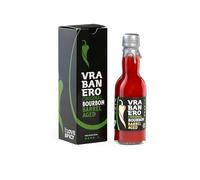 I LOVE SPICY Vrabanero Original Bourbon 100ml - Salsa Piccante con 80% di Peperoncini Fermentati - Invecchiata in Botti di Bourbon - Piccantezza 4/5 - Edizione Gourmet Limitata