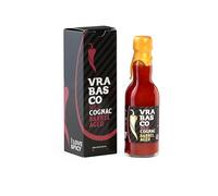 I LOVE SPICY Vrabasco Mild Cognac 100ml - Salsa Piccante Delicata con 80% di Jalapeños Fermentati - Invecchiata in Botte di Cognac - Intensità 1/5 - Confezione Regalo Edizione Limitata