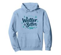 I Love Squirter: Wetter Is Better Grafica Umoristica per Adulti Felpa con Cappuccio
