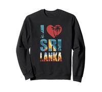 I Love Sri Lanka Beach Sri Lanka Felpa