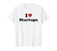 I Love Startups Maglietta