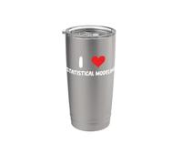 I Love Statistical Modeling - Statistica Matematica Finanza Azioni Bicchiere termico in acciaio inox doppia parete