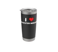 I Love Statistical Modeling - Statistica Matematica Finanza Azioni Bicchiere termico in acciaio inox doppia parete