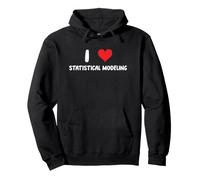 I Love Statistical Modeling - Statistica Matematica Finanza Azioni Felpa con Cappuccio