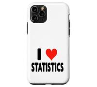 I Love Statistics - Cuore Carino Divertente Matematico Matematico Custodia per iPhone 11 Pro