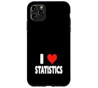 I Love Statistics - Cuore Carino Divertente Matematico Matematico Custodia per iPhone 11 Pro Max