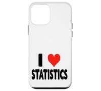 I Love Statistics - Cuore Carino Divertente Matematico Matematico Custodia per iPhone 12 mini