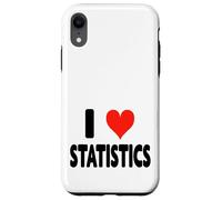 I Love Statistics - Cuore Carino Divertente Matematico Matematico Custodia per iPhone XR