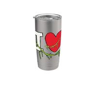 I Love Stick Bugs Bicchiere termico in acciaio inox doppia parete