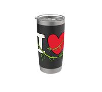 I Love Stick Bugs Bicchiere termico in acciaio inox doppia parete
