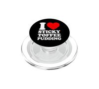 I Love Sticky Toffee Pudding PopSockets PopGrip per MagSafe
