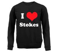 I Love Stokes - Bambini Felpa/Maglione - Cricket Tour Ashes Ben Player Bat Fan