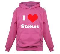 I Love Stokes - Bambini Felpa/Maglione - Cricket Tour Ashes Ben Player Bat Fan