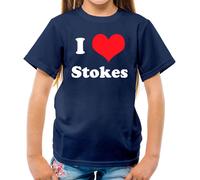 I Love Stokes - T-Shirt - Cricket Tour Ashes Ben Player Bat Ventola Love