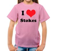 I Love Stokes - T-Shirt - Cricket Tour Ashes Ben Player Bat Ventola Love