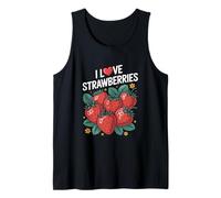 I Love Strawberries Delizia fresca e succosa Canotta