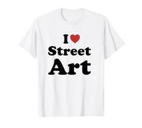 I Love Street Art Maglietta