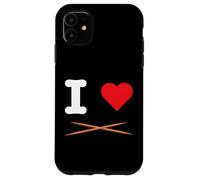 I Love Stuzzicadenti Pulire Tra I Denti Igiene Orale Dentista Custodia per iPhone 11