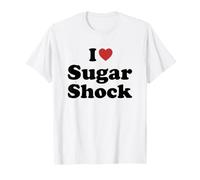 I Love Sugar Shock Maglietta