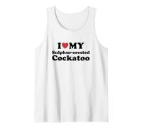 I Love Sulphur-Crested Cockatoo Canotta