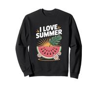 I Love Summer Anguria Tropical Sunshine Felpa