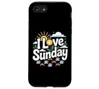 I Love Sunshine Domenica Mattina Custodia per iPhone SE (2020) / 7/8