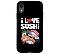 I Love Sushi Cucina Giapponese Appassionato Design Custodia per iPhone XR