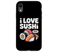 I Love Sushi Fun Food Progettazione grafica Custodia per iPhone XR