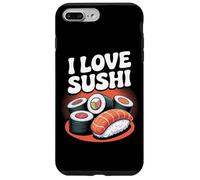 I Love Sushi Rolls Sushi Nigiri Passion Custodia per iPhone 7 Plus/8 Plus