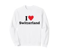 I Love Switzerland Felpa