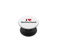I love Switzerland PopSockets PopGrip Adesivo